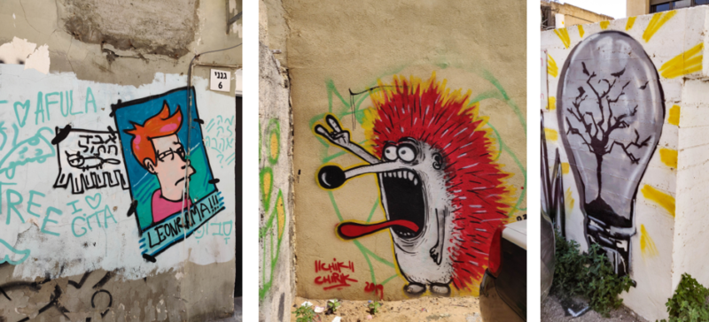אומנות רחוב בתל אביב